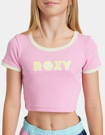 Roxy Hey Yeah Yeah Girls Top - Bonbon